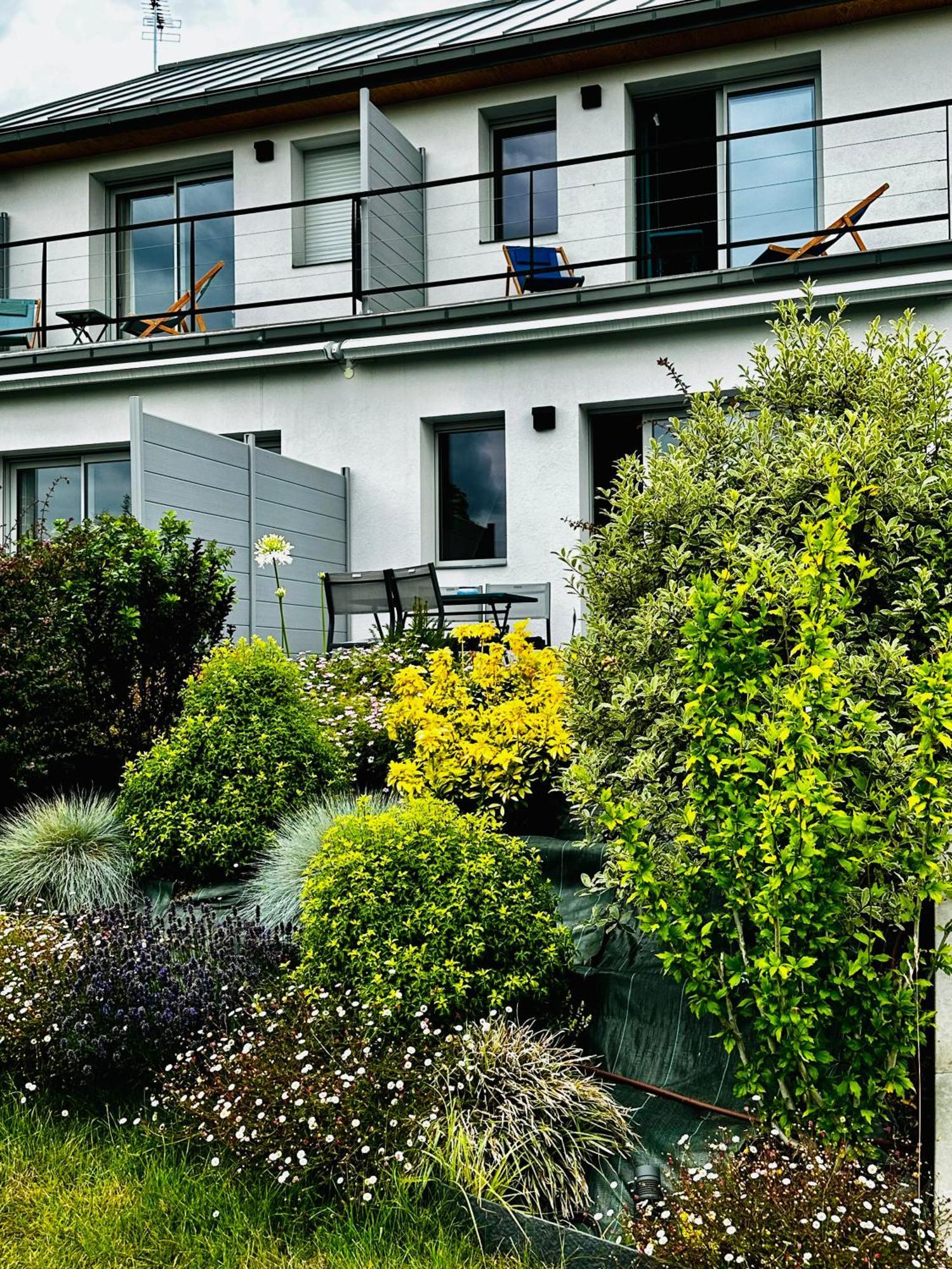 La Villa Perchee Calme, Sauna, Parking Prive Saint-Prix  ภายนอก รูปภาพ
